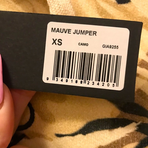 I.AM.GIA XS Mauve Cropped Hoodie - Picture 4 of 6